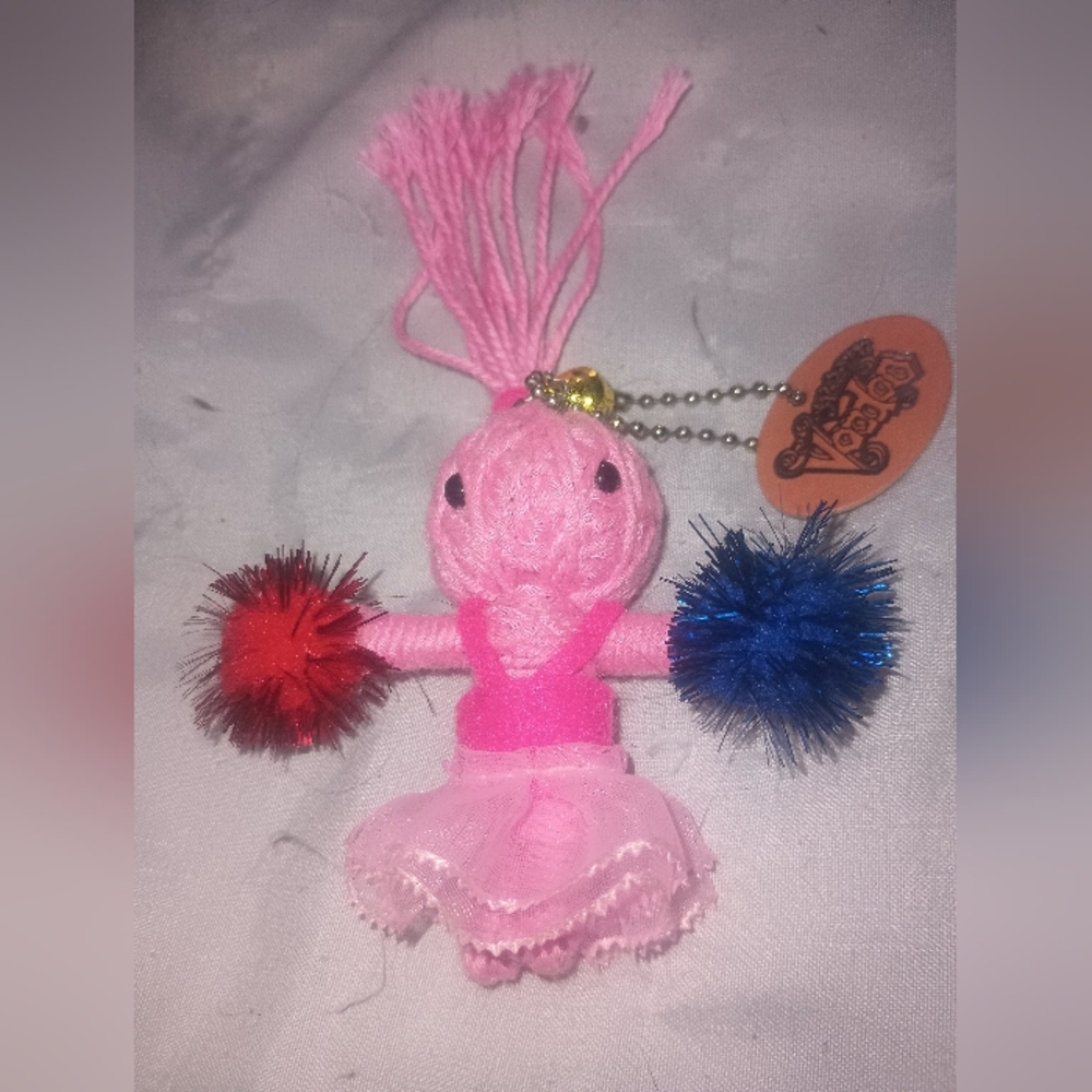 Sister chearleader keychain goodluck!